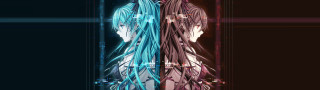 Woman blueeyes longhair anime graphics - line free wallpaper