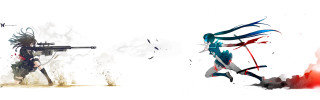 Woman gun man gun images - action scene free wallpaper