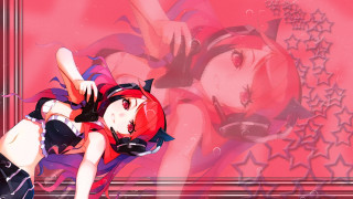 Dancing woman red black outfit - aimitsu free wallpaper