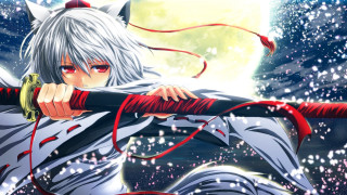 Anime character sword snow full - a sword in the snow free wallpaper