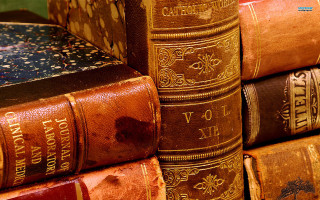 Old books stack table wall - dionisiu free wallpaper
