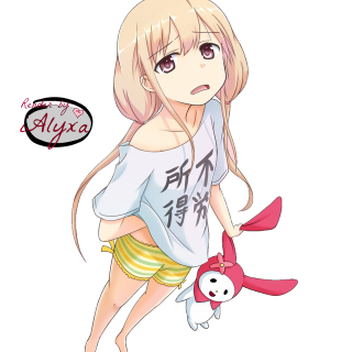 Girl stuffed animal tshirt shoulder - stuffed free wallpaper