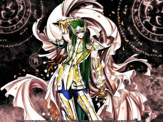 Green haired woman fantasy manga - outfit free wallpaper