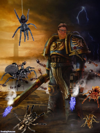 Man suit sword spider arm - warhammer free wallpaper