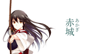 Woman long hair holding pole - a pole free wallpaper