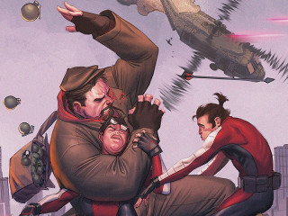 Falling man military gun explosive - aaron jasinski free wallpaper