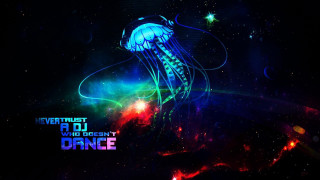 Jellyfish neon glow headphones creative - allen tupper true free wallpaper