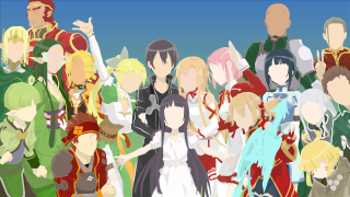 Group people blue sky clouds - sots art free wallpaper