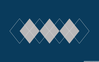 Blue background diamonds pattern middle - the middle of the image free wallpaper