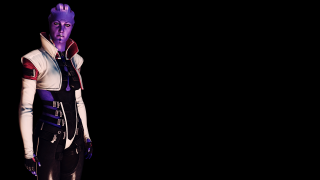 Man white purple outfit hands - his hip free wallpaper