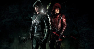 Green red antipodeans weapon hoodie - two person free wallpaper
