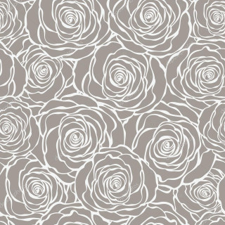 Gray white rose pattern tattoo - grey background free wallpaper