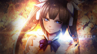 Girl bowtie light hair fire - autodestructive art free wallpaper