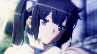 Girl long black hair blue 4 - serious free wallpaper for desktop