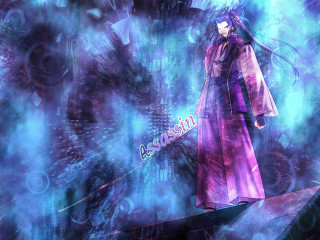 Woman purple dress sword ledge - a ledge free wallpaper
