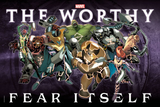 Worthy fear itself purple people - a picture of a group free wallpaper