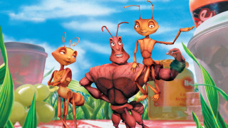 Ants group grass plants sky - 8 k concept art free wallpaper