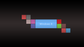 Colorful text box black background - modular free wallpaper