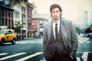 Man suit tie street yellow - a photo free wallpaper