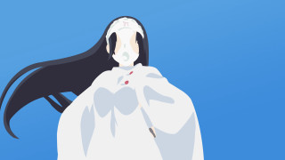 Ayako rokkaku cartoon girl longhair - a red collar free wallpaper