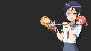 Woman holding doll knife another - another woman free wallpaper