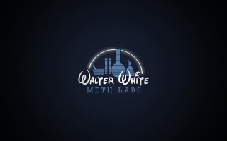 Dark lab blue light building - graphic design free wallpaper