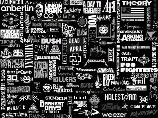 Black white poster words all 2 - visual art free wallpaper