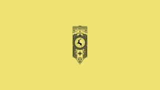 Clock yellow background black white - clock free wallpaper