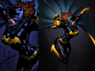 Bat woman cat woman superhero - artgerm free wallpaper for desktop