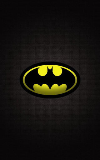 Batman symbol black background yellow 5 - a batman symbol free wallpaper