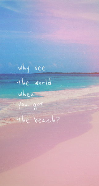 Beach sunset horizon quote english - e. william gollings free wallpaper