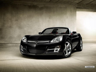 Black sports car garage light 2 - a black top free wallpaper