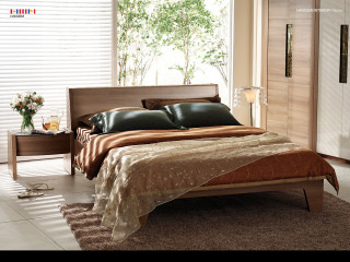 Bed brown blanket pillows window - enguerrand quarton free wallpaper