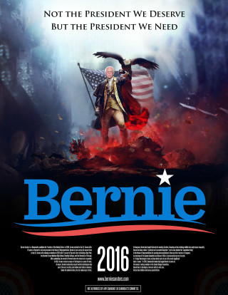Bernie sanders presidential campaign poster - bald free wallpaper