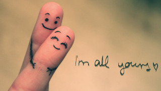Finger smiley hand smiley hand - a smiley face free wallpaper