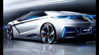 Futuristic car blue lights artistic - futuristic free wallpaper