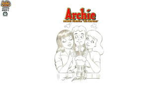 Three people drinking beer together - bruce timm free wallpaper