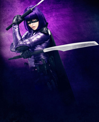 Woman purple outfit sword purple - a sword and a sword free wallpaper