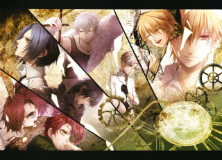 Anime characters colored hair styles 5 - different free wallpaper