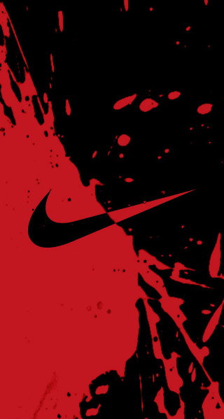 Nike blood splatter moon red - blood free wallpaper