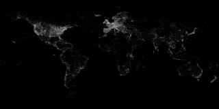 Black white world map night - the dark night time free wallpaper