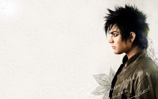 Man black haircut leather jacket - adam willaerts free wallpaper