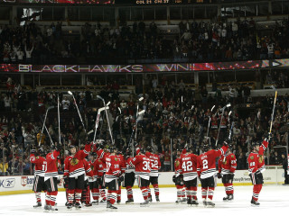 Hockey players ice rink flags - madhouse free wallpaper