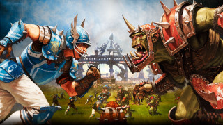 Men armor fighting demon castle - a giant demon free wallpaper