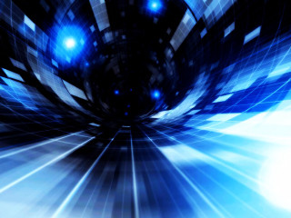 Blue abstract background black white 2 - a blue abstract background free wallpaper