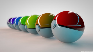 Colorful balls white background gray - a gray background free wallpaper