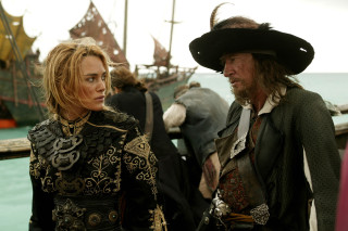 Pirate costume man woman boat 2 - other person free wallpaper