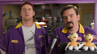 Two men purple jackets cake - a cake free wallpaper