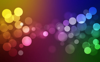 Colorful background circles light blurry - circle of light free wallpaper