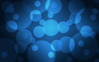 Blue background circles light black - bruce munro free wallpaper